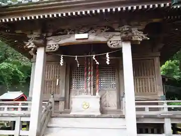 諏訪神社の本殿・本堂