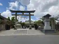 難波大社 生國魂神社の鳥居