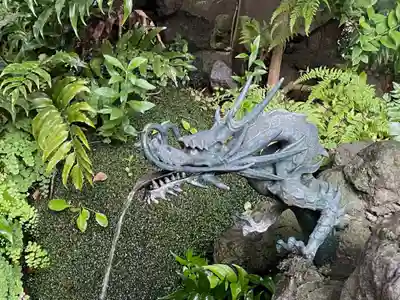 検見川神社の手水舎