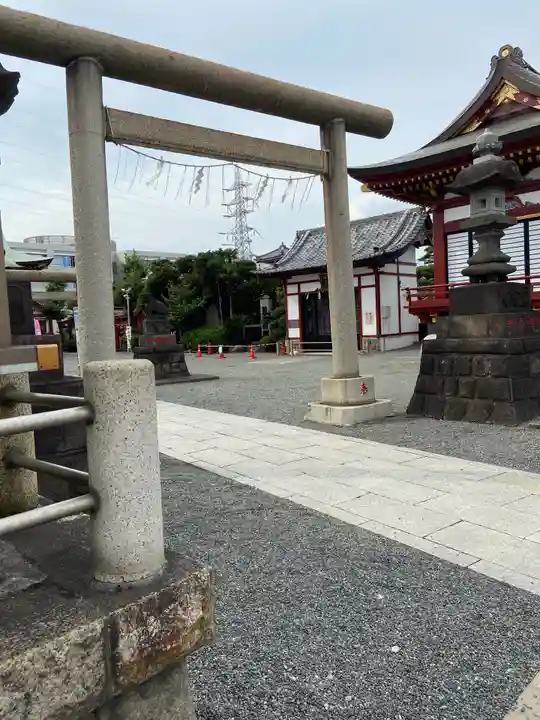 羽田神社の鳥居