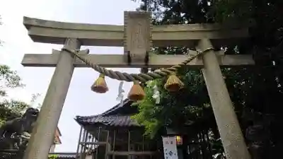清水八幡神社の鳥居