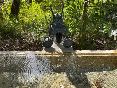 星宮神社の手水舎