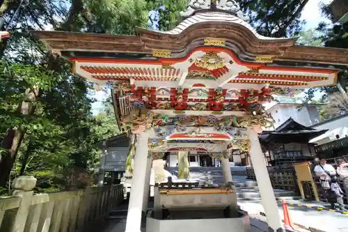 三峯神社の手水