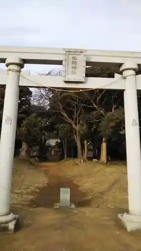 諏訪神社の鳥居