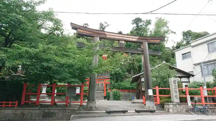 建勲神社の鳥居