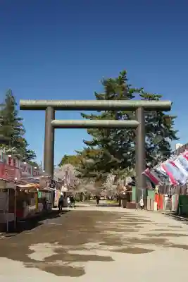 青森縣護國神社の鳥居