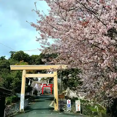 矢奈比賣神社(見付天神)の鳥居