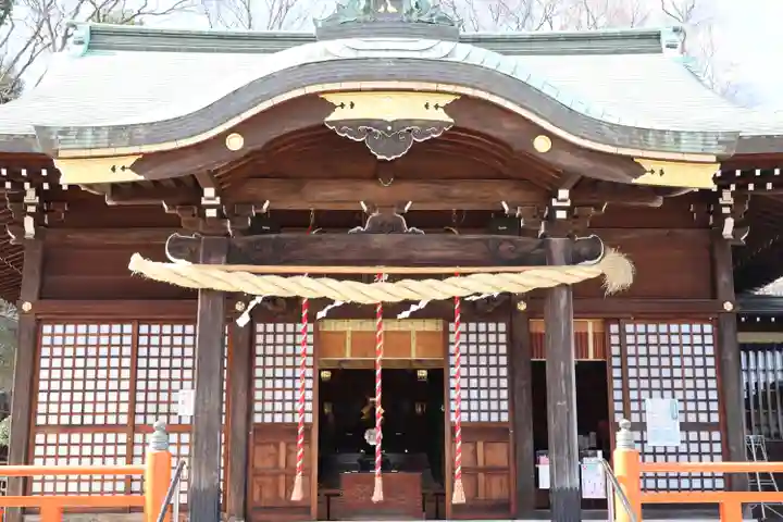 白幡八幡大神の本殿・本堂