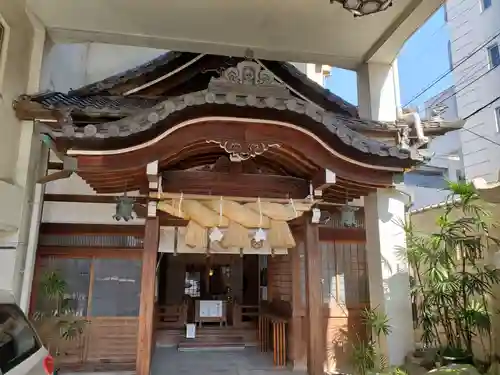 出雲大社神戸分祠の本殿・本堂