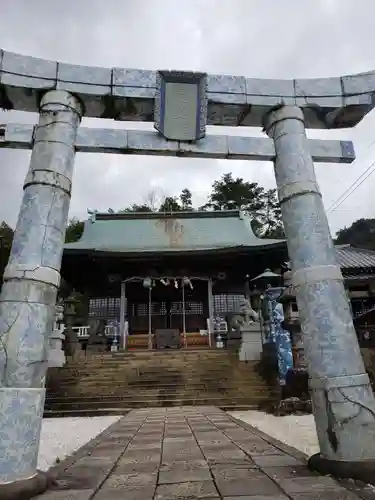 陶山神社の鳥居