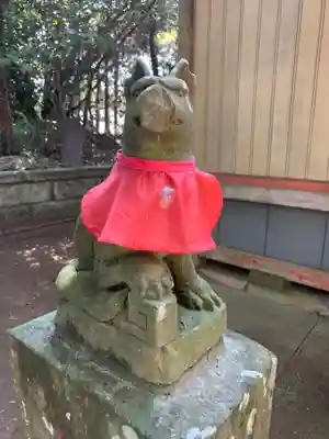 稲生神社の狛犬