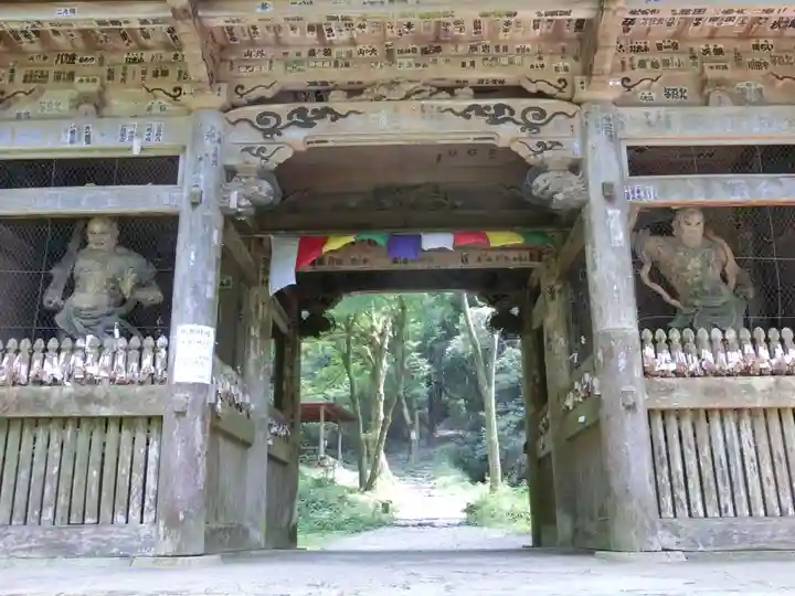 施福寺の山門・神門