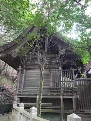 鍬渓神社の本殿・本堂