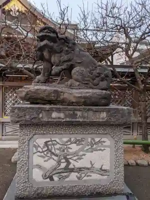 湯島天満宮の狛犬