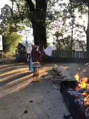 白山神社のお祭り