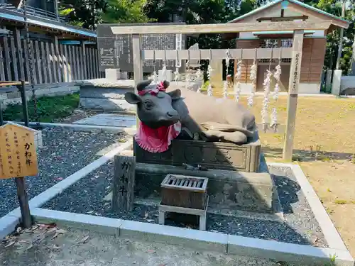 佐波波地祇神社の狛犬