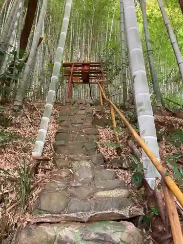 観月山稲荷神社の鳥居