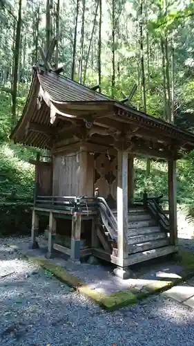 上色見熊野座神社の本殿