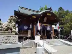 杉杜白髭神社の本殿