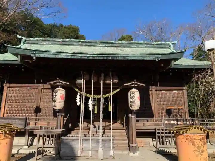 小名浜諏訪神社 ~海の鎮守様~の本殿・本堂