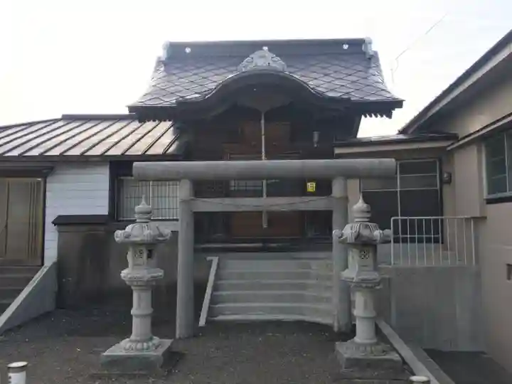 川口神社の本殿・本堂