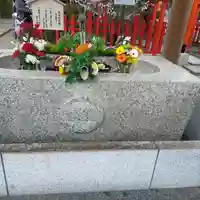 新田神社の手水舎