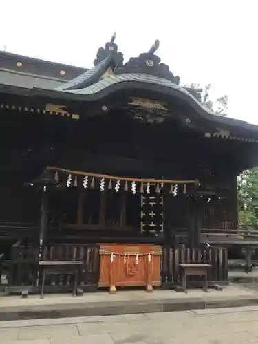 阿豆佐味天神社 立川水天宮の本殿・本堂