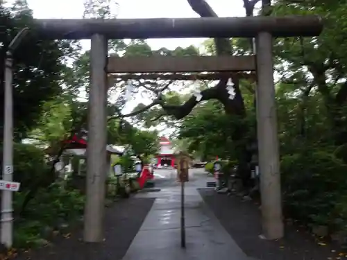 米之宮浅間神社の鳥居