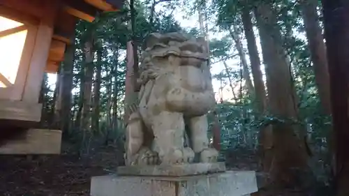 椿大神社の狛犬