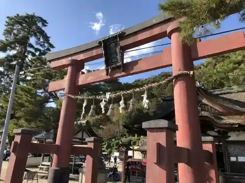 白鬚神社の鳥居