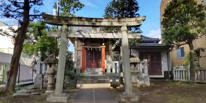 豊敬稲荷神社(ときわ台天祖神社境外末社)の鳥居