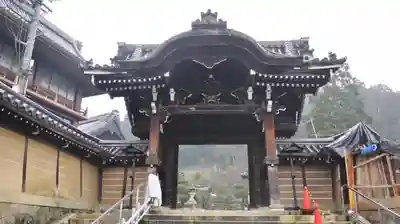 佛光寺本廟の山門・神門
