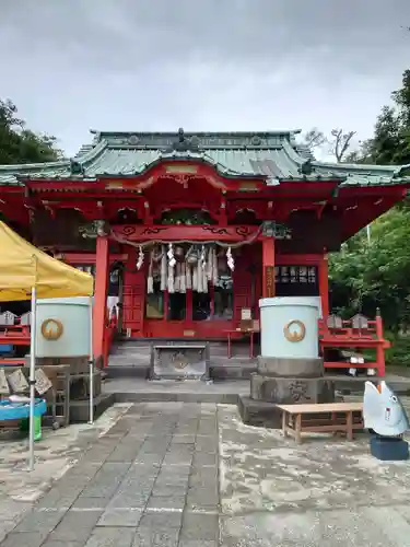 海南神社の本殿・本堂