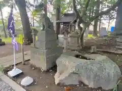 河童神社の狛犬