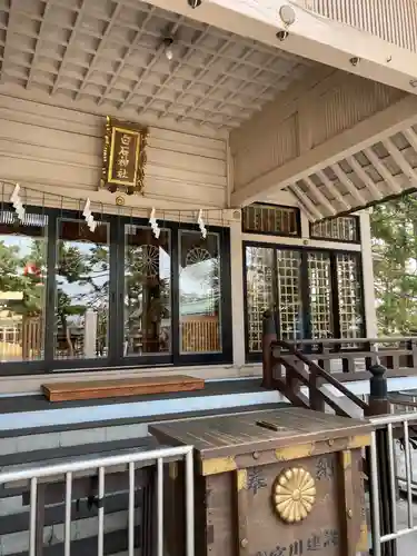 白石神社の本殿・本堂