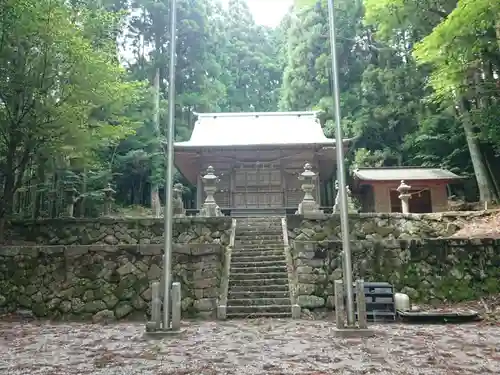 白山神社の本殿・本堂