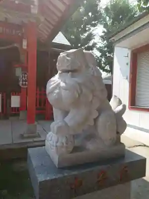 葛飾氷川神社の狛犬