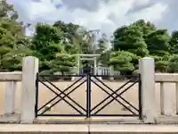 長慶天皇陵の鳥居