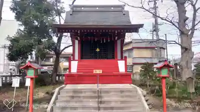 柞祖霊社の本殿・本堂