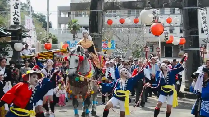 野原八幡宮のお祭り
