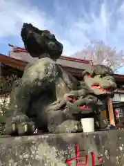 清瀧神社の狛犬