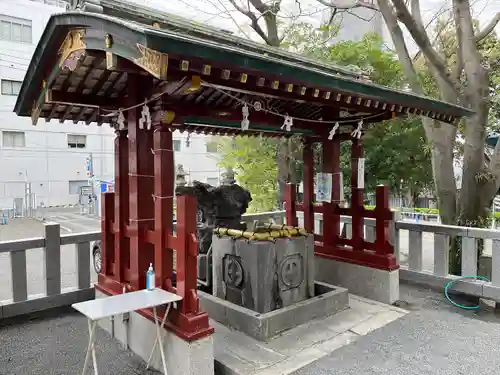 松原神社の手水舎