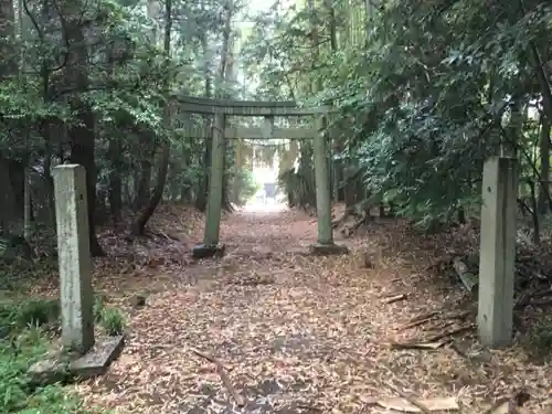 胎安神社の鳥居