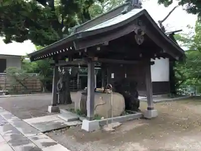 深澤神社の手水舎
