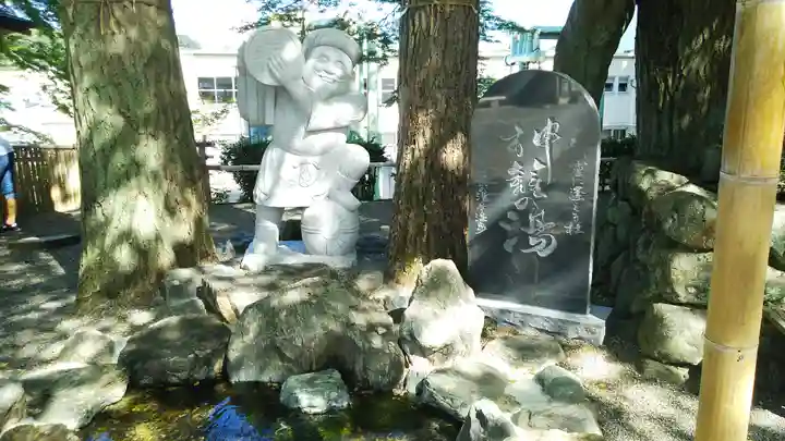 温泉神社〜いわき湯本温泉〜の像