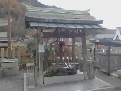 九頭竜大社の手水舎
