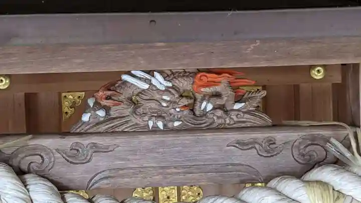 神明神社の芸術