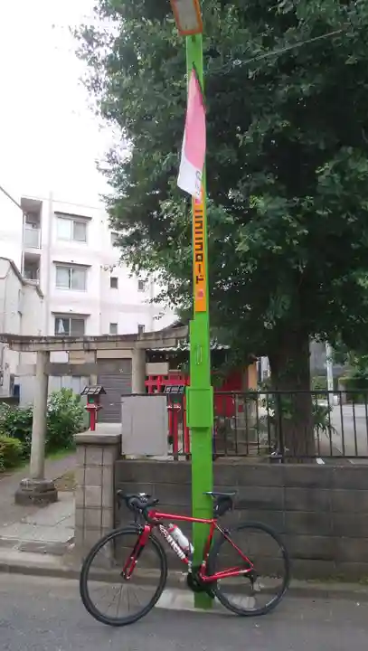 田中稲荷神社の鳥居