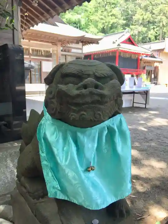 下総国三山 二宮神社の狛犬