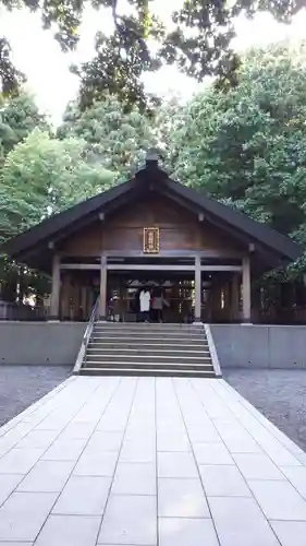 開拓神社の本殿